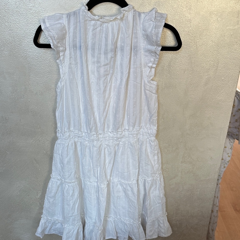 Blu Pepper Ruffle Sleeve Mini Dress sz large - Picture 6 of 8
